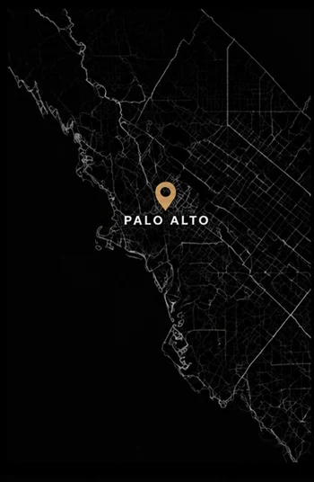 Location map for Aquarius Theatre
